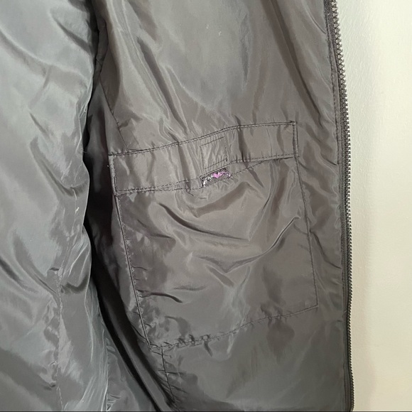 Eddie Bauer Goose Down Vest Quilted Black - Picture 7 of 11